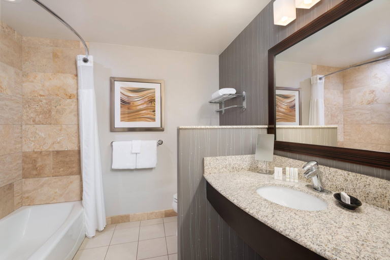 Bathroom 3, Courtyard by Marriott Pittsburgh Washington/Meadow Lands, Washington