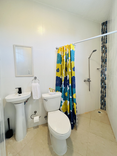 Bathroom 2, Edma Aparta Hotel, Santa Bárbara de Samaná