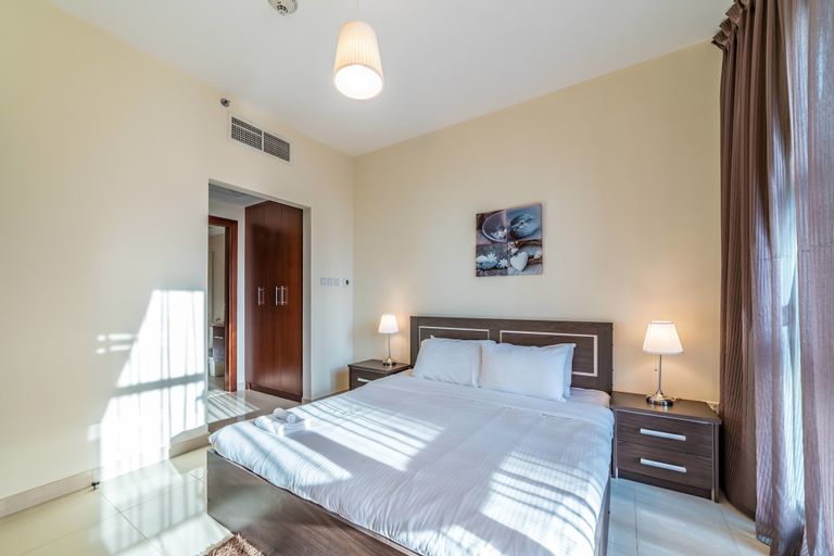 Bedroom 3, Yanjoon Holiday Homes - Standpoint Tower, Dubai