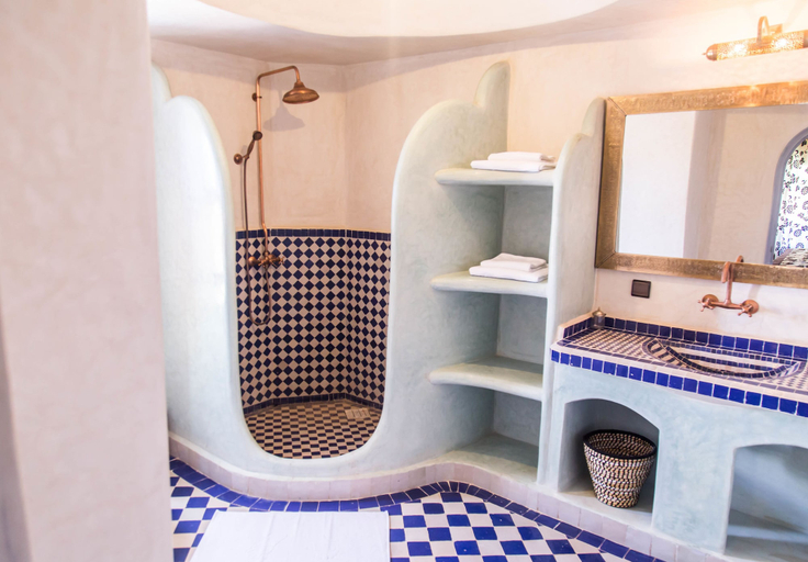Bathroom 5, Riad Azawad, Errachidia