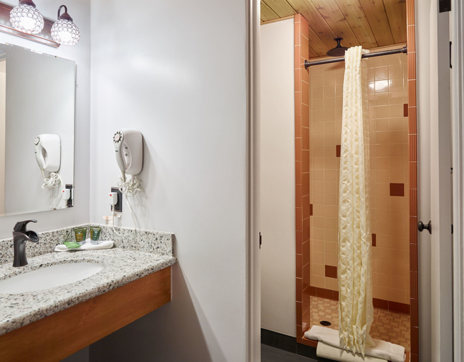 Bathroom 4, Timbers Inn, Lane
