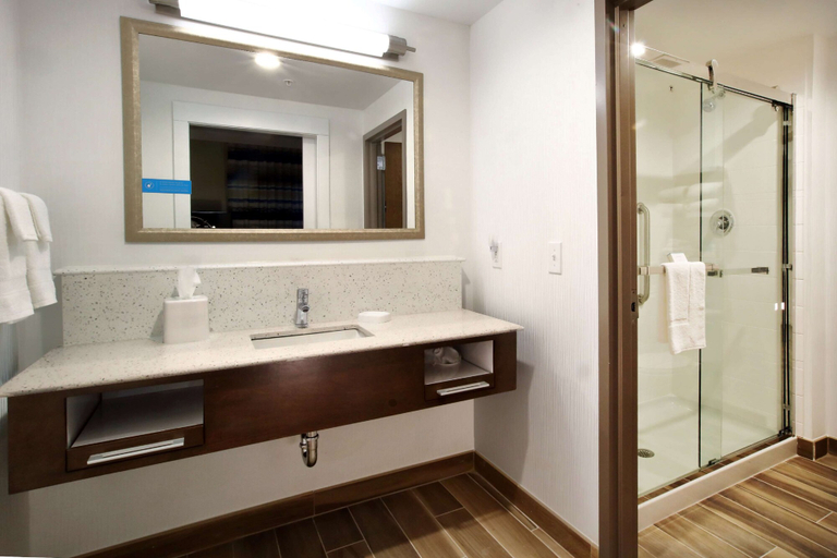 Bathroom 4, Hampton Inn & Suites Baltimore/Aberdeen, Harford