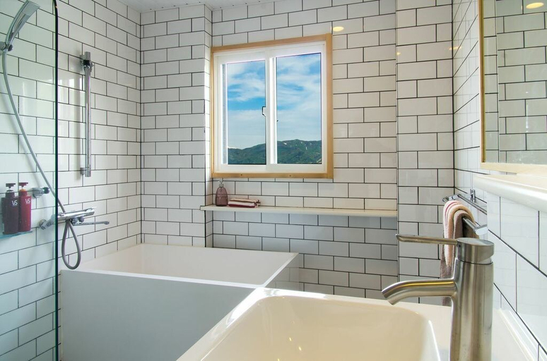 Bathroom 3, Nozawa Central Apartments, Nozawaonsen