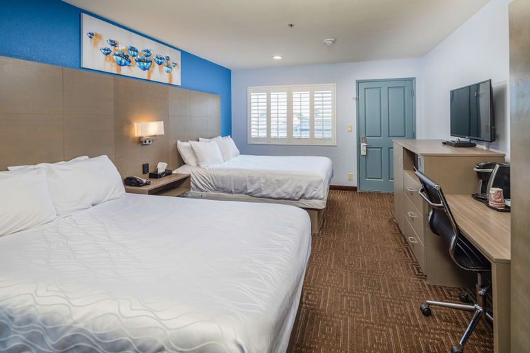 Bedroom 3, Silicon Valley Inn, San Mateo