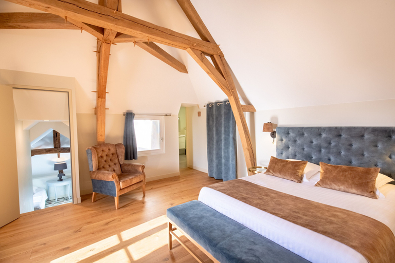 Bedroom 3, Hôtel Haras de la Potardière, Sarthe