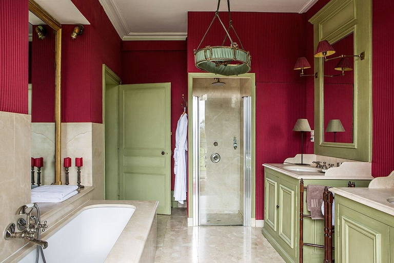 Bathroom 5, Château des Briottières, Maine-et-Loire