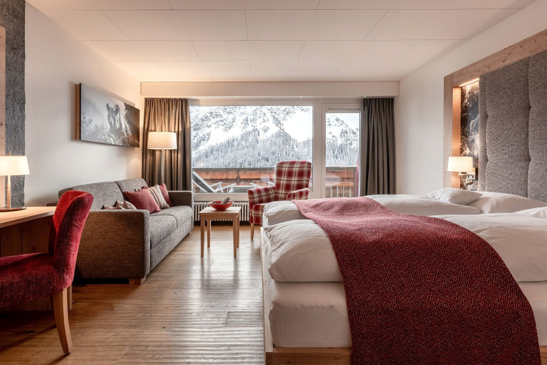 Bedroom 3, Blatter's Hotel Arosa & Bella Vista SPA, Plessur