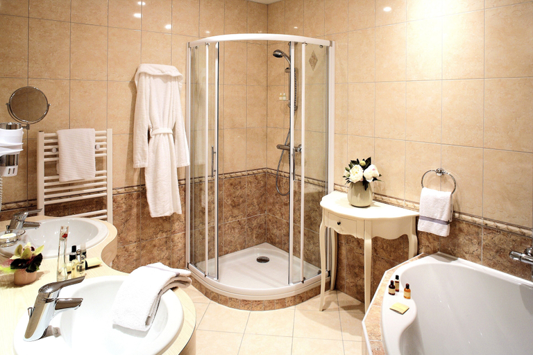 Bathroom 3, Hotel Le Normandie Spa, Orne