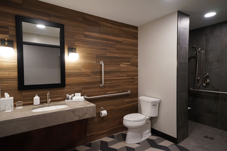 Bathroom 4, Hotel Vandivort, Greene