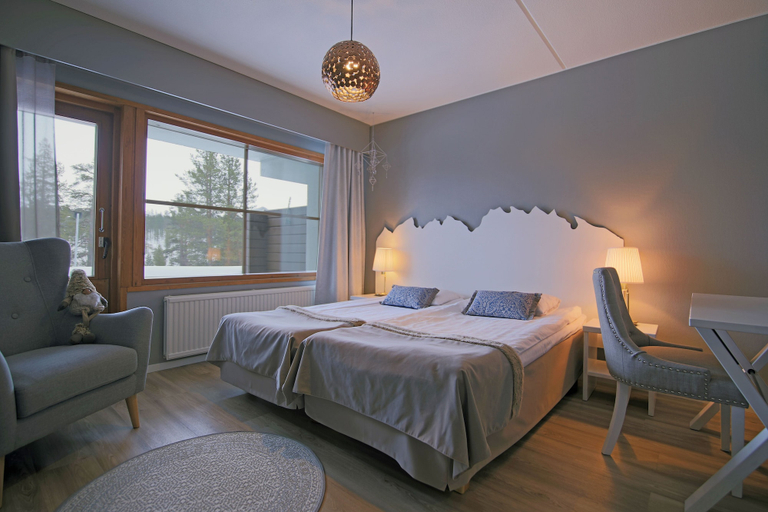 Bedroom 3, Santa's Hotel Tunturi, Lapland