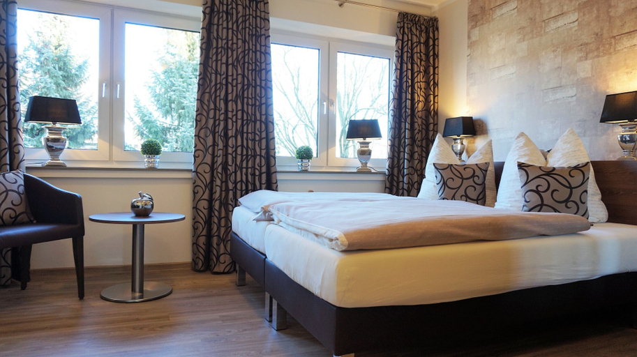 Bedroom 3, Hotel Restaurant Hackmann-Atter, Osnabrück