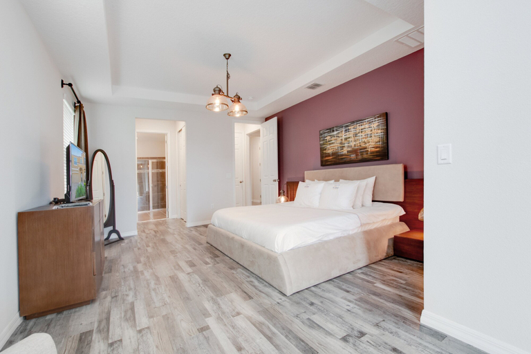 Bedroom 2, Exquisite 8 Bed Villa Pool & Spa, Movie Theater 1841c, Osceola