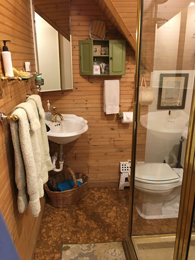 Bathroom 5, The Queen, A Victorian Bed & Breakfast, Centre