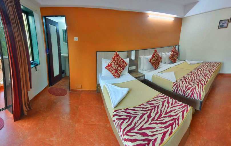 Bedroom 2, Hotel Viva Baga, North Goa