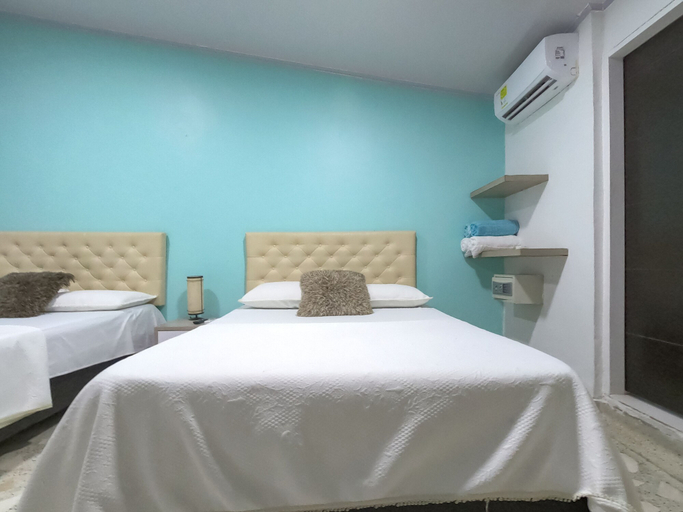 Bedroom 5, PB-T13 HABITACION DOBLE EN BARU CON WIFI, Cartagena de Indias