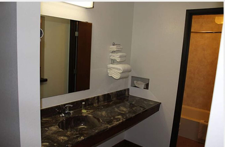 Bathroom 3, Rodeway Inn Saint Joseph, Stearns
