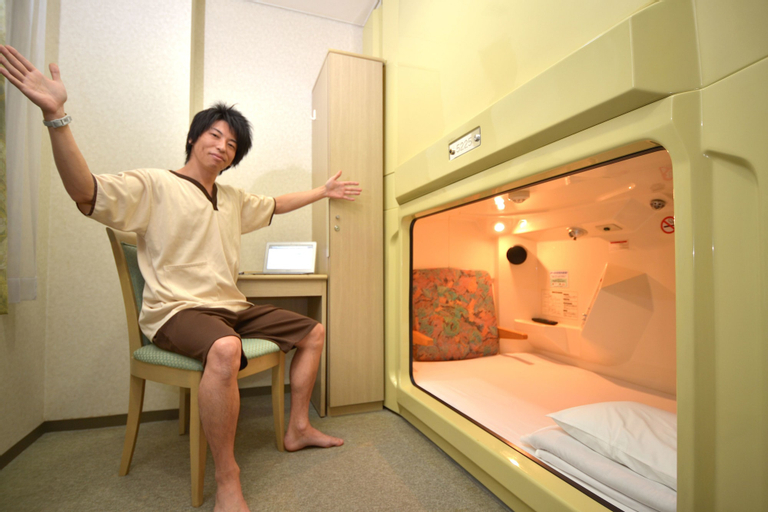 Bedroom 3, Capsule & Spa Grand Sauna Shinsaibashi, Osaka