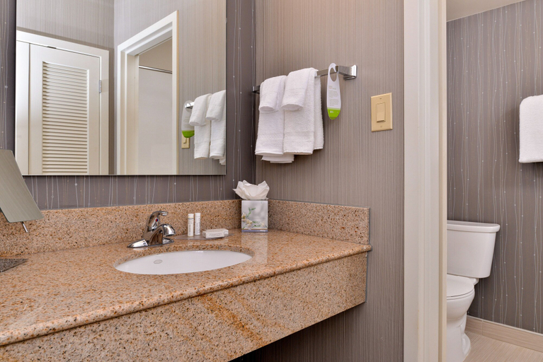 Bathroom 4, Courtyard by Marriott Dallas Northwest, Dallas