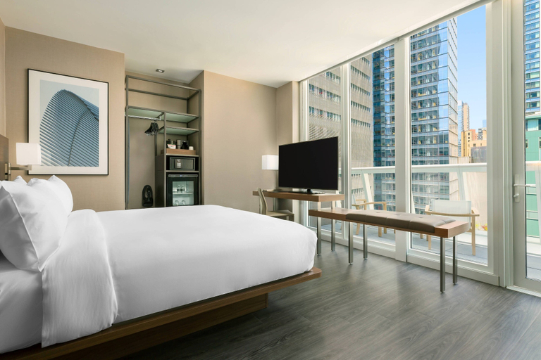 Bedroom 3, AC Hotel by Marriott New York Times Square, New York