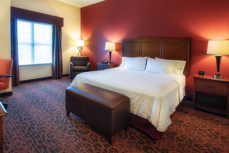 Bedroom 3, Hampton Inn Oxford/Miami University Area, Butler