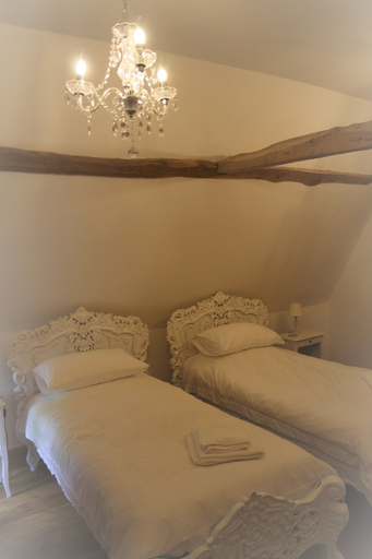 Bedroom 3, Manoir de la Basse-Cour, Sarthe