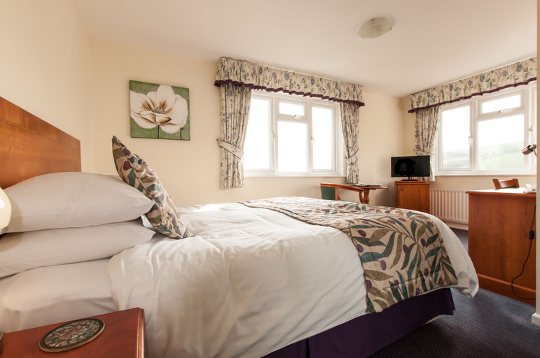 Bedroom 4, Eype's Mouth Country Hotel, Dorset