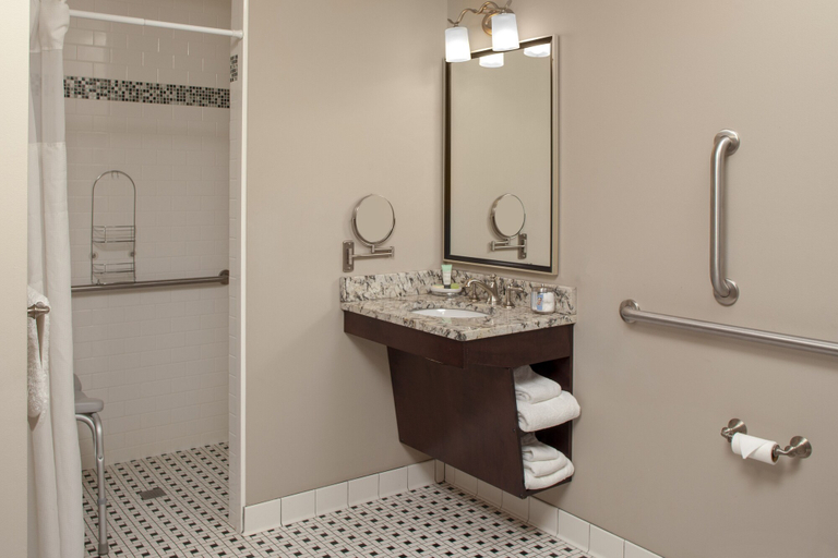 Bathroom 4, The Bolling Wilson Hotel, Wythe