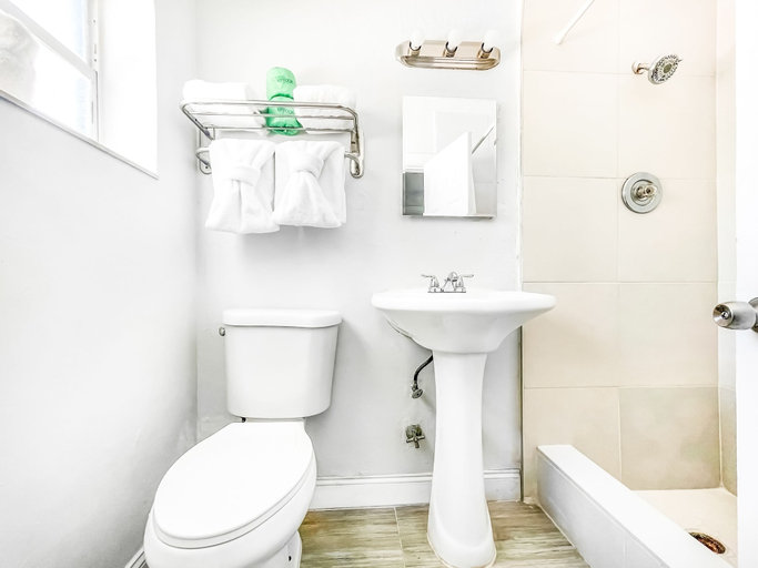 Bathroom 4, Hollywood Beach Blue Wave, Broward