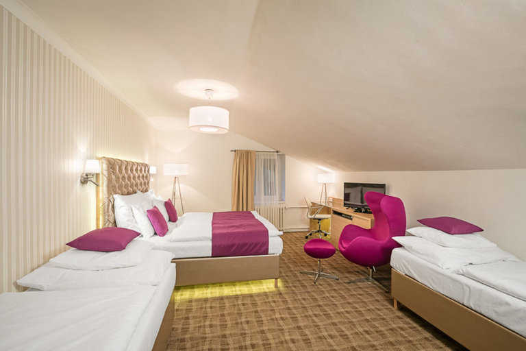 Bedroom 3, Pytloun Wellness Hotel Harrachov, Semily