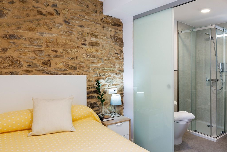Bedroom 3, Pensión Rua Nova, A Coruña