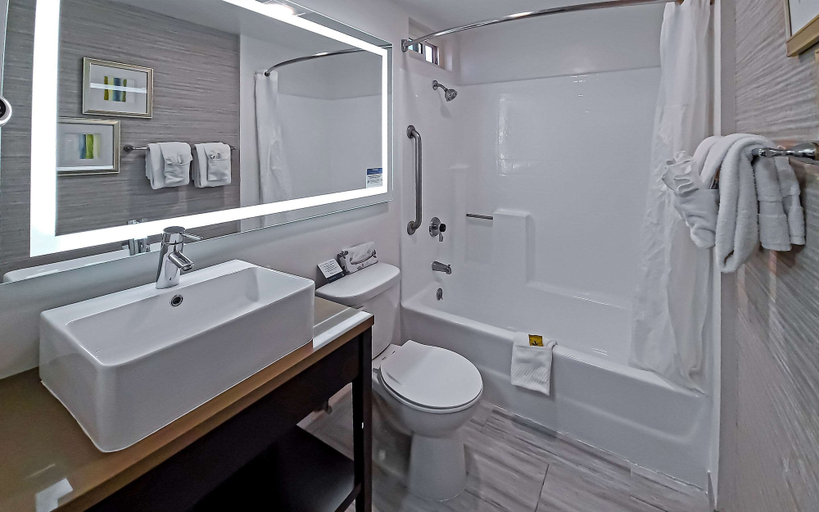 Bathroom 5, Quality Inn Burbank Airport, Los Angeles