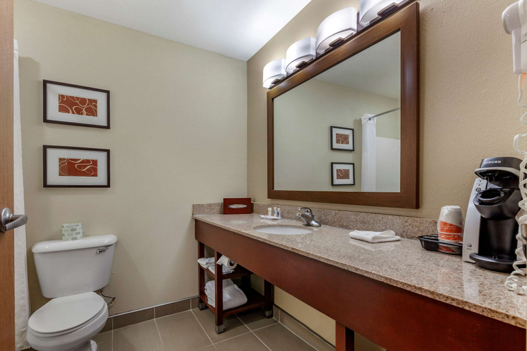 Bathroom 3, Comfort Suites Delavan - Lake Geneva Area, Walworth