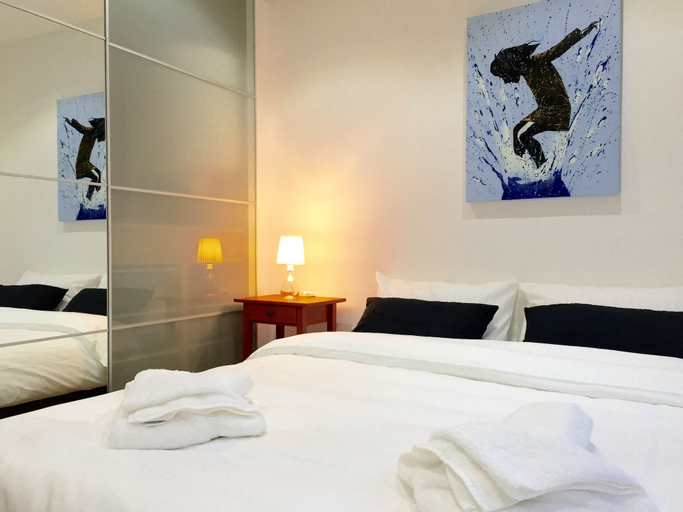 Bedroom 2, Belvedere Kings Cross Apartments, London