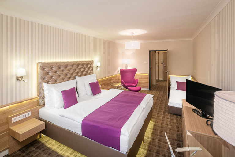 Bedroom 3, Pytloun Wellness Hotel Harrachov, Semily