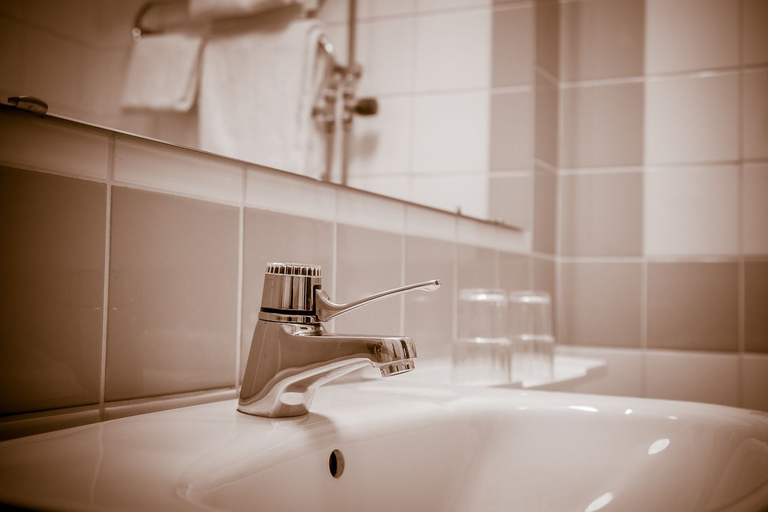 Bathroom, Hotel Nivå, Boden