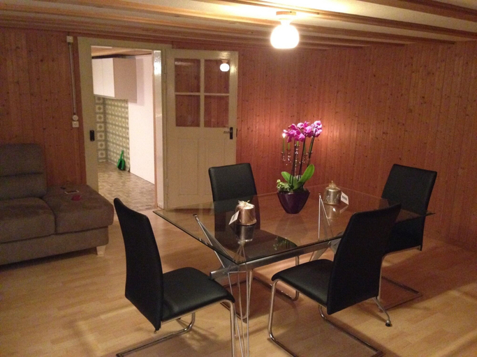 In-room dining 2, 250 Year Old Swiss Chalet, Interlaken