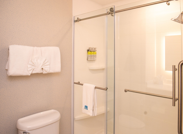 Bathroom 5, Holiday Inn Express Hotel & Suites Chester by IHG, Orange