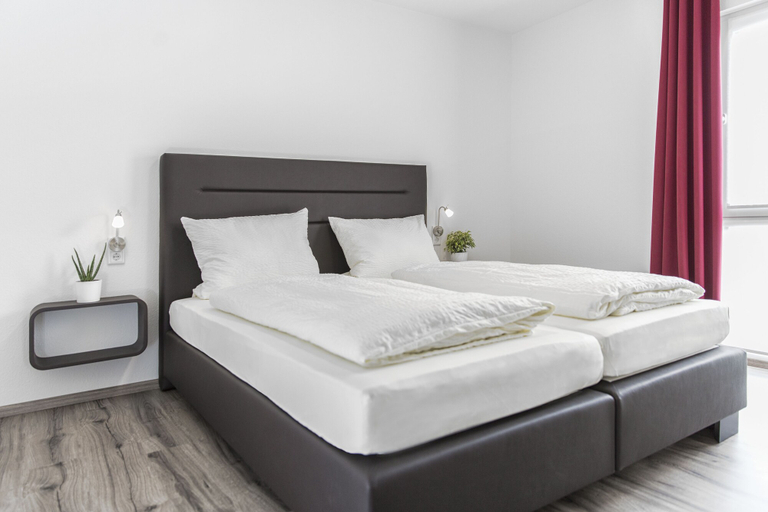 Bedroom, Business Homes - Das Apartment Hotel, Günzburg