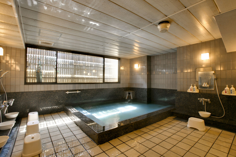 Bathroom 5, Yamatoya Honten Ryokan Osaka, Osaka