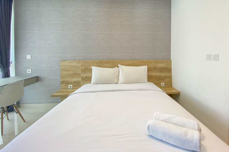Bedroom 1, Restful and Comfortable Studio at Ciputra World 2 Apartment By Travelio, Jakarta Selatan
