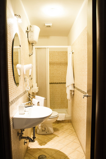 Bathroom 3, Hotel Mosaic Central Rome, Roma