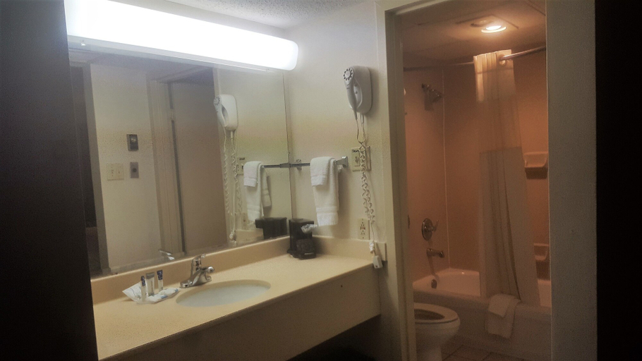 Bathroom 4, Salina Ambassador Hotel and Conference Center, Saline