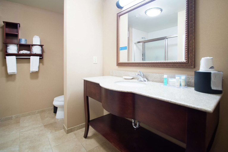 Bathroom 3, Hampton Inn & Suites Greensburg, Decatur