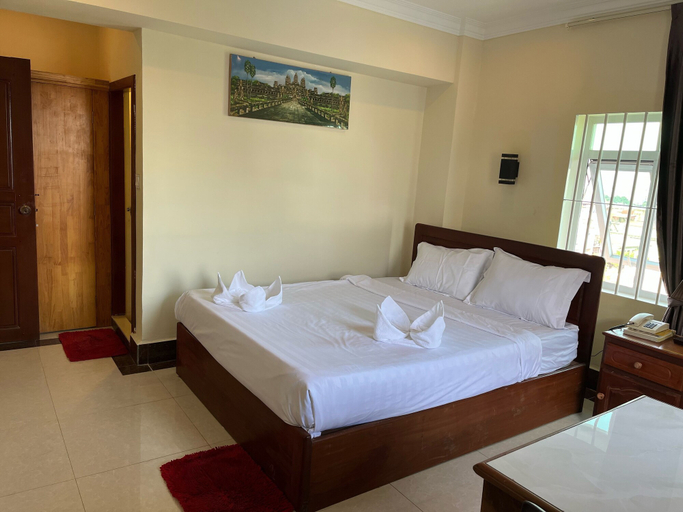 Bedroom 3, Queen Wood Hotel, Phnom Penh