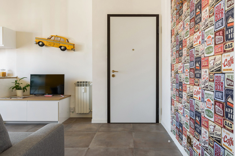 Hallway, Home at Hotel Battistotti Sassi 4, Milano