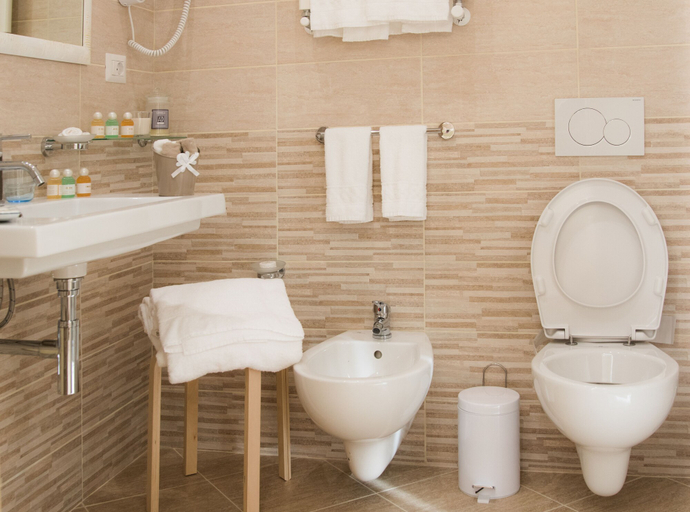 Bathroom 3, Esposizione Palace Hotel, Rome