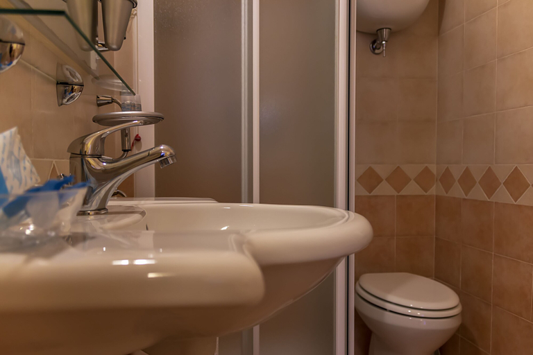 Bathroom 4, Hotel Pax, Perugia