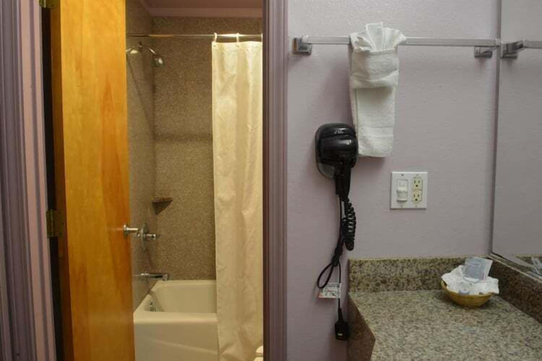 Bathroom 3, The Flamingo Motel, Santa Clara