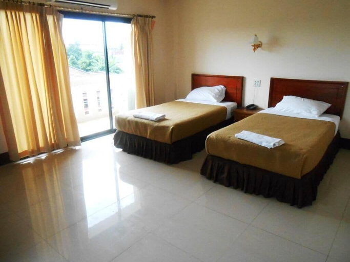 Bedroom 2, Chaleunehoung Hotel, Vientiane