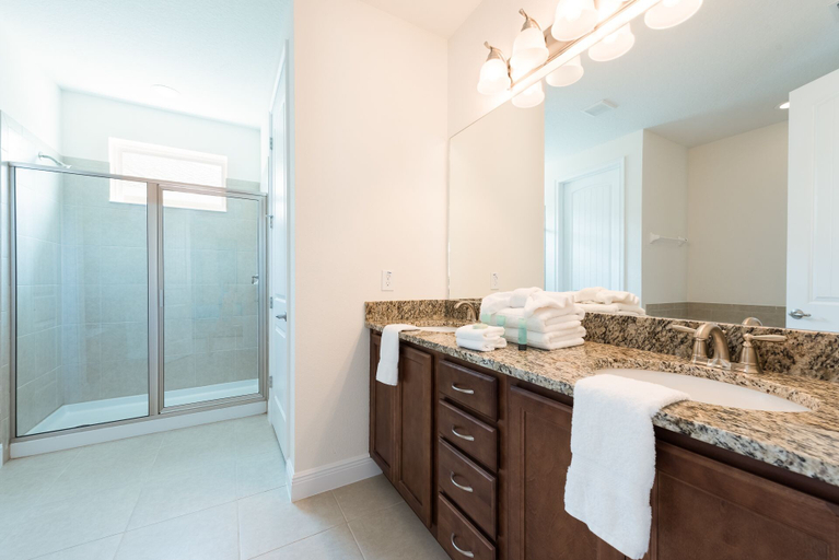 Bathroom 4, New House, Near Disney, Private Pool, Osceola